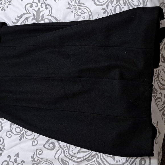 Le Chateau Wool-blend Double Breasted Belted Trench Coat - Picture 10 of 16